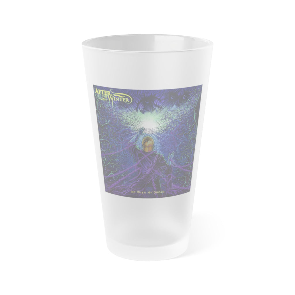 Frosted Pint Glass – "After the Winter" 16oz Beer Glass