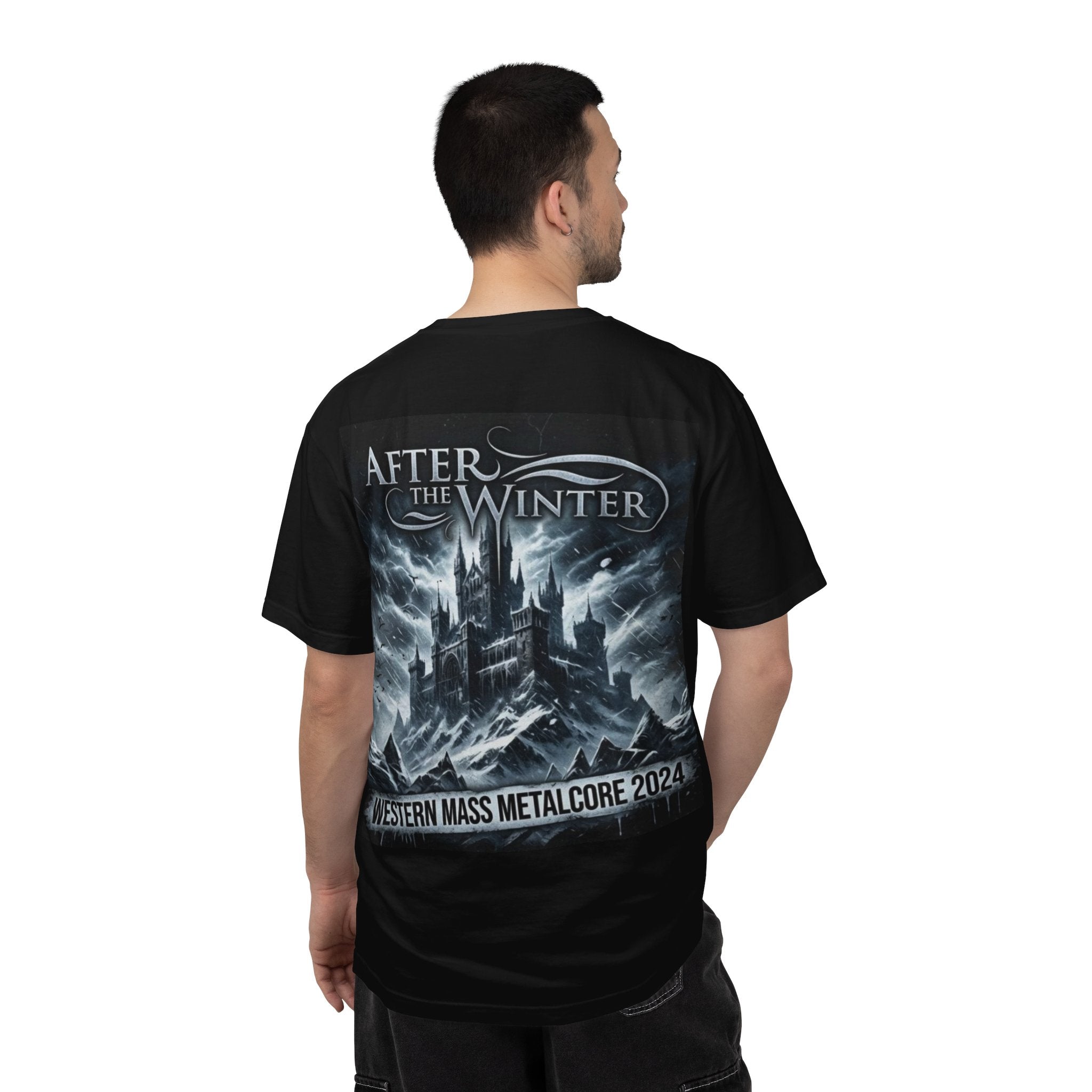 After the Winter Metalcore Band T-Shirt — Western Mass 2024 Tour Tee