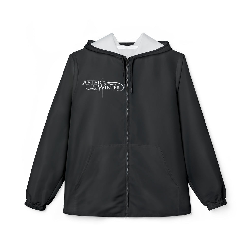 After the Winter Windbreaker Jacket — Lightweight Black Hooded Outerwear