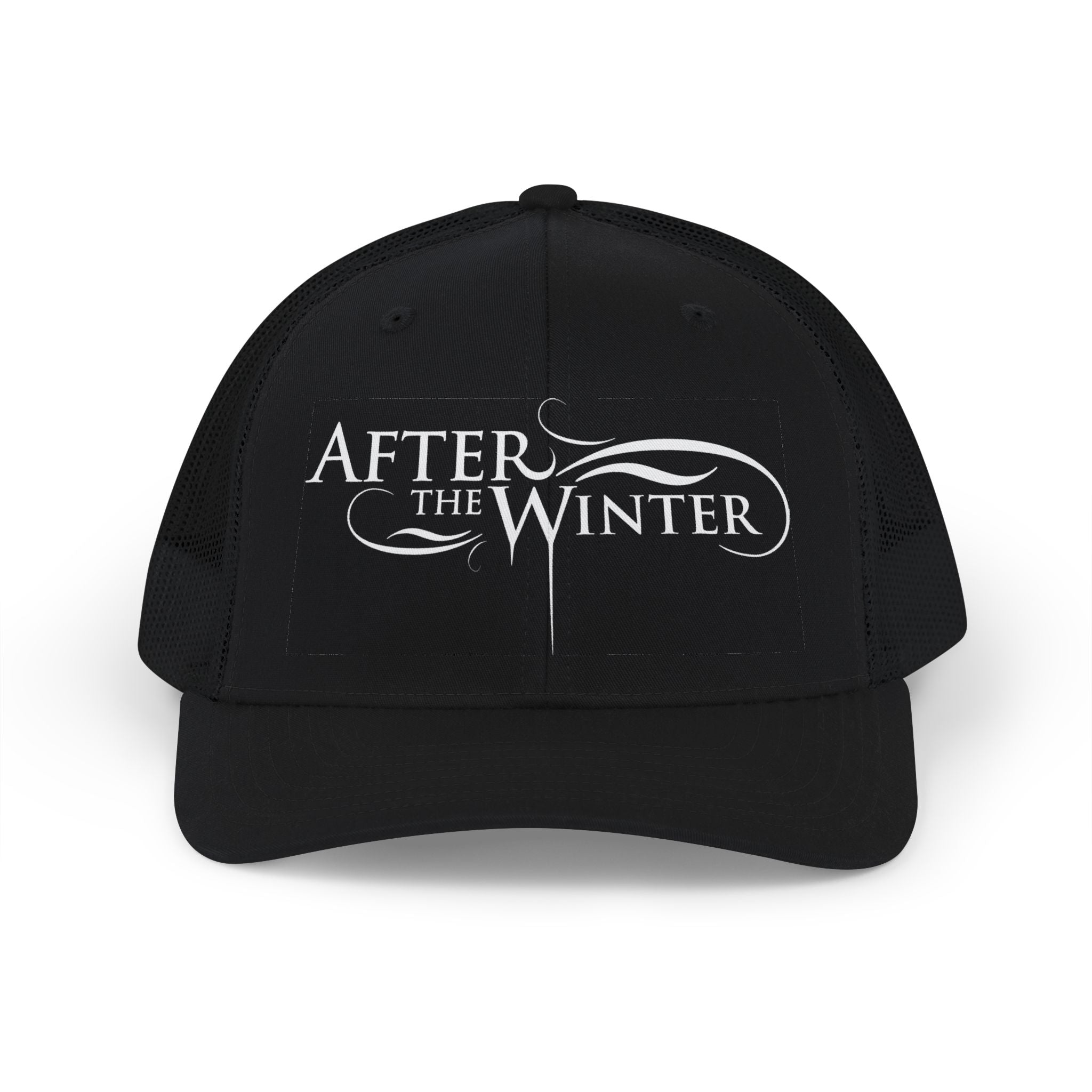 After the Winter Trucker Hat — Embroidered Snapback Cap